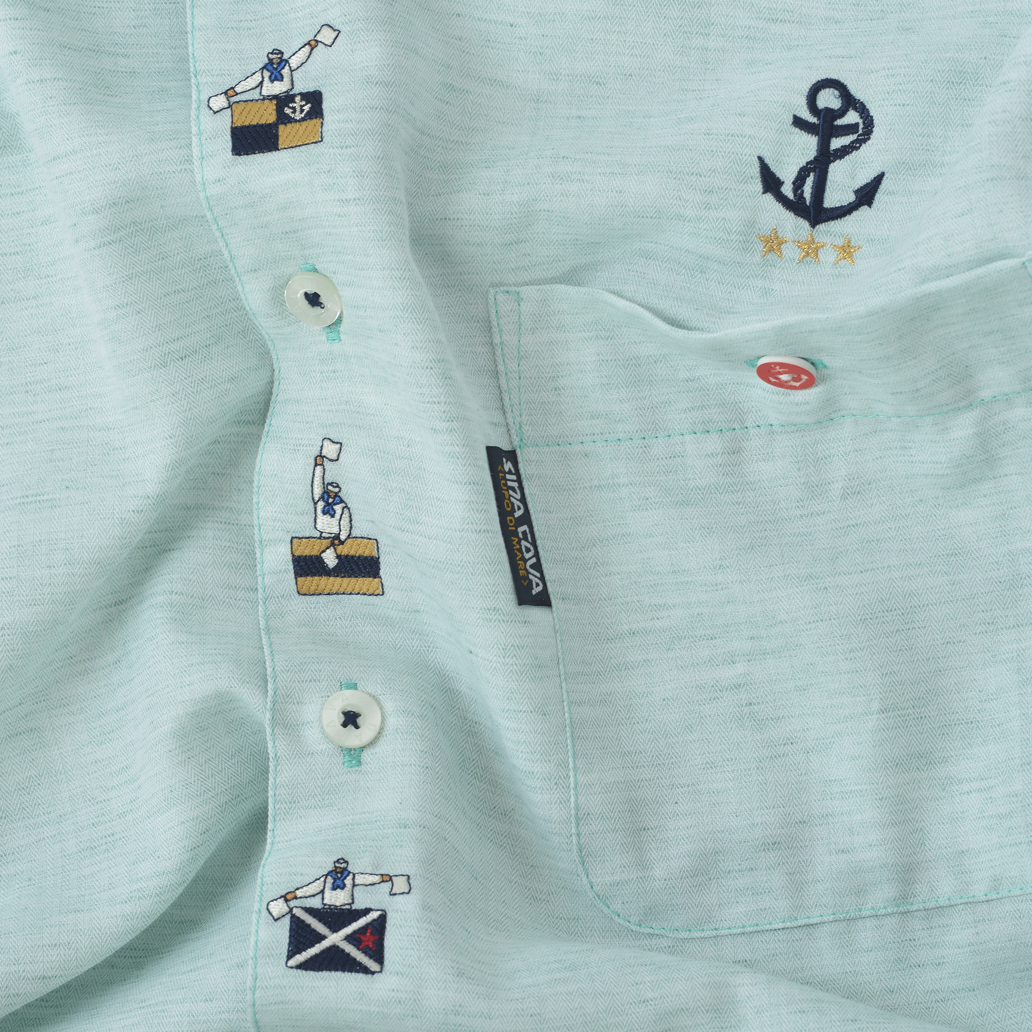 Long-sleeved button-down shirt 26214010