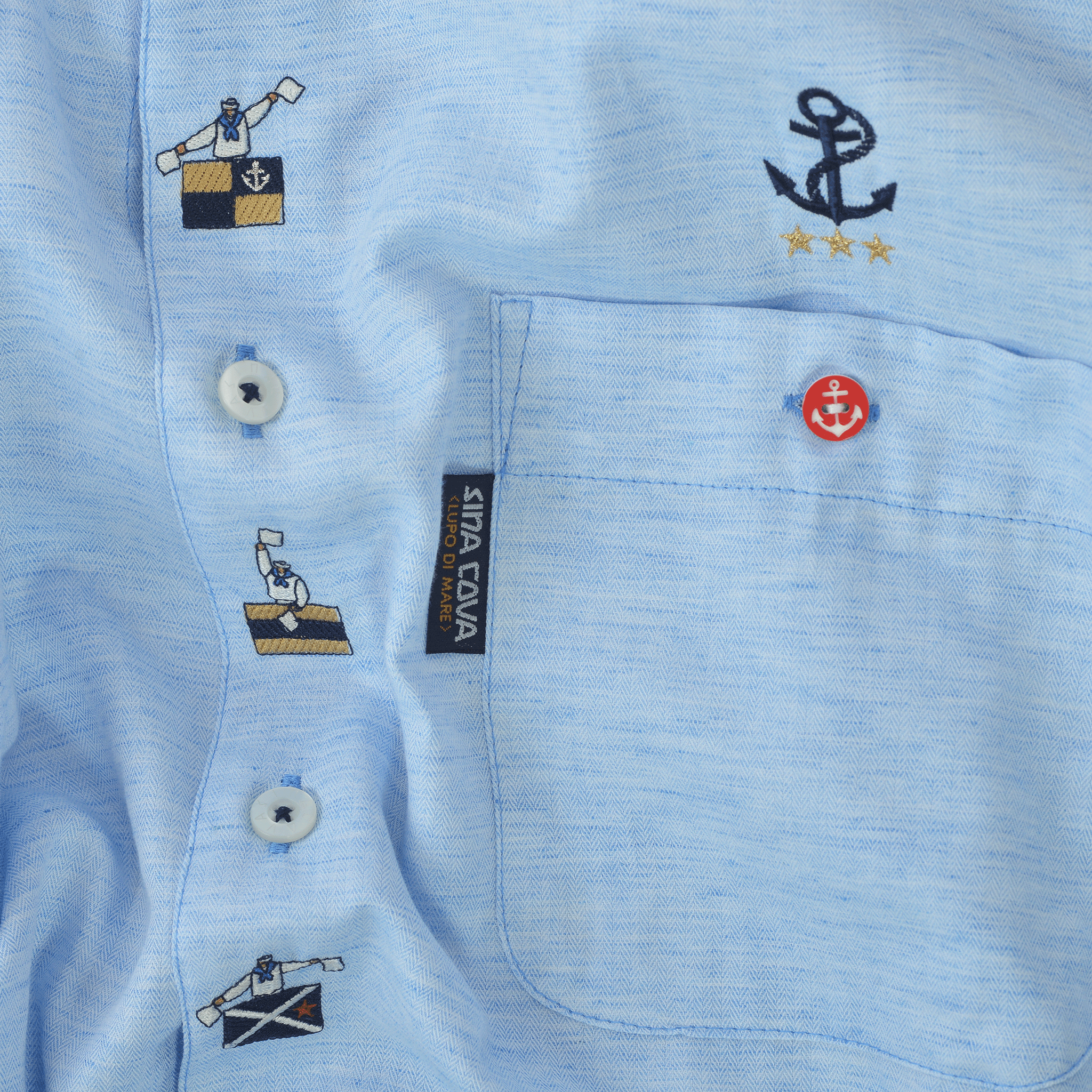 Long-sleeved button-down shirt 26214010