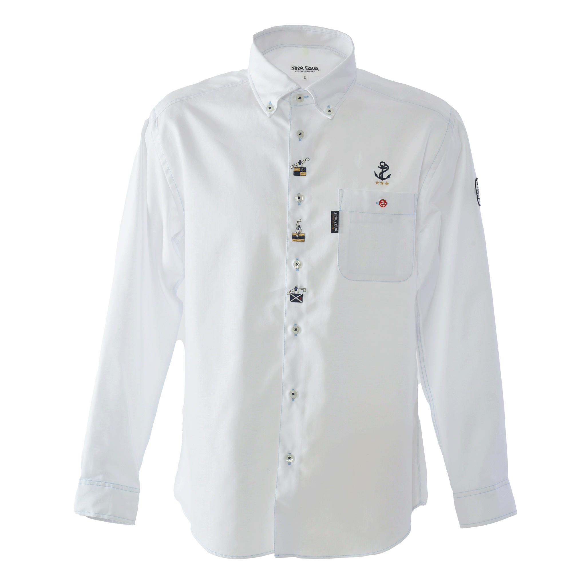 Long-sleeved button-down shirt 26214010