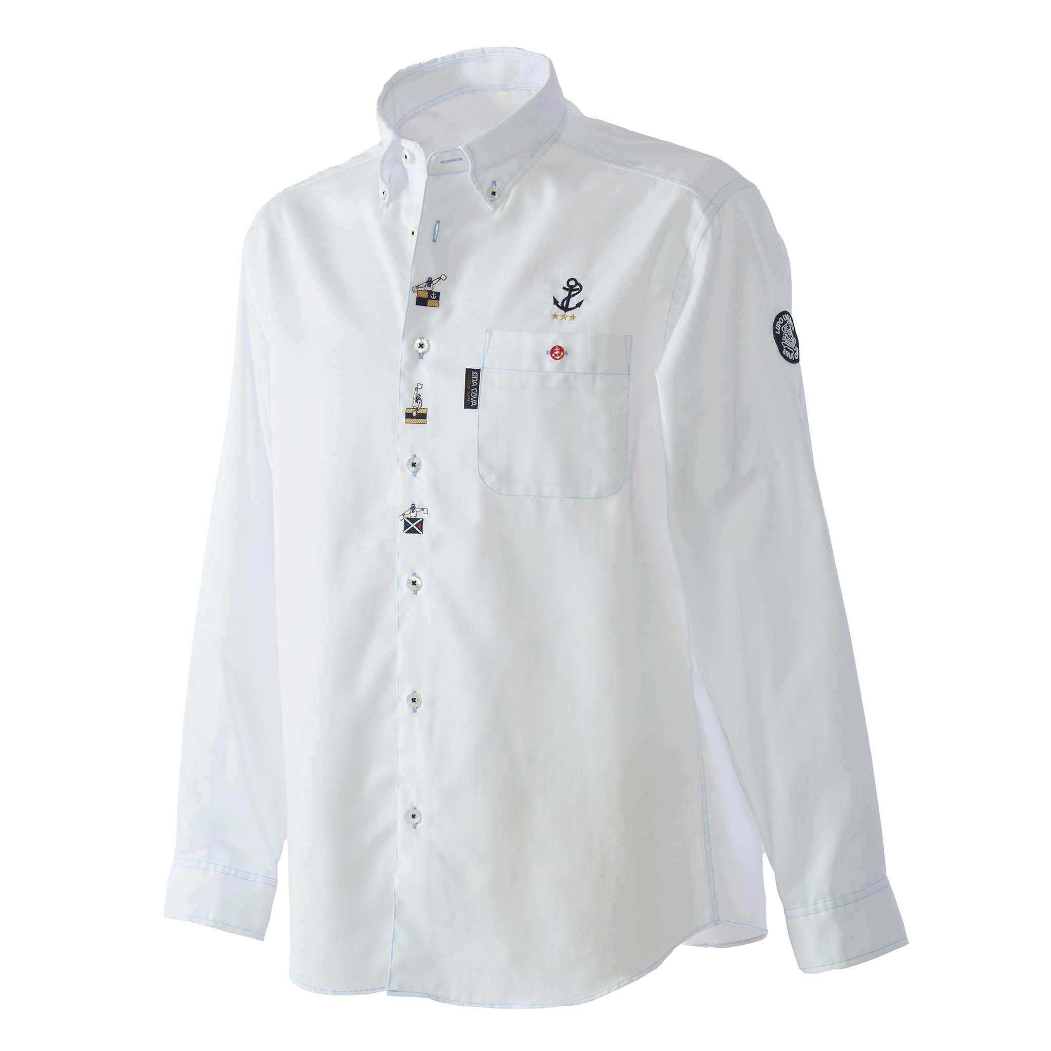 Long-sleeved button-down shirt 26214010
