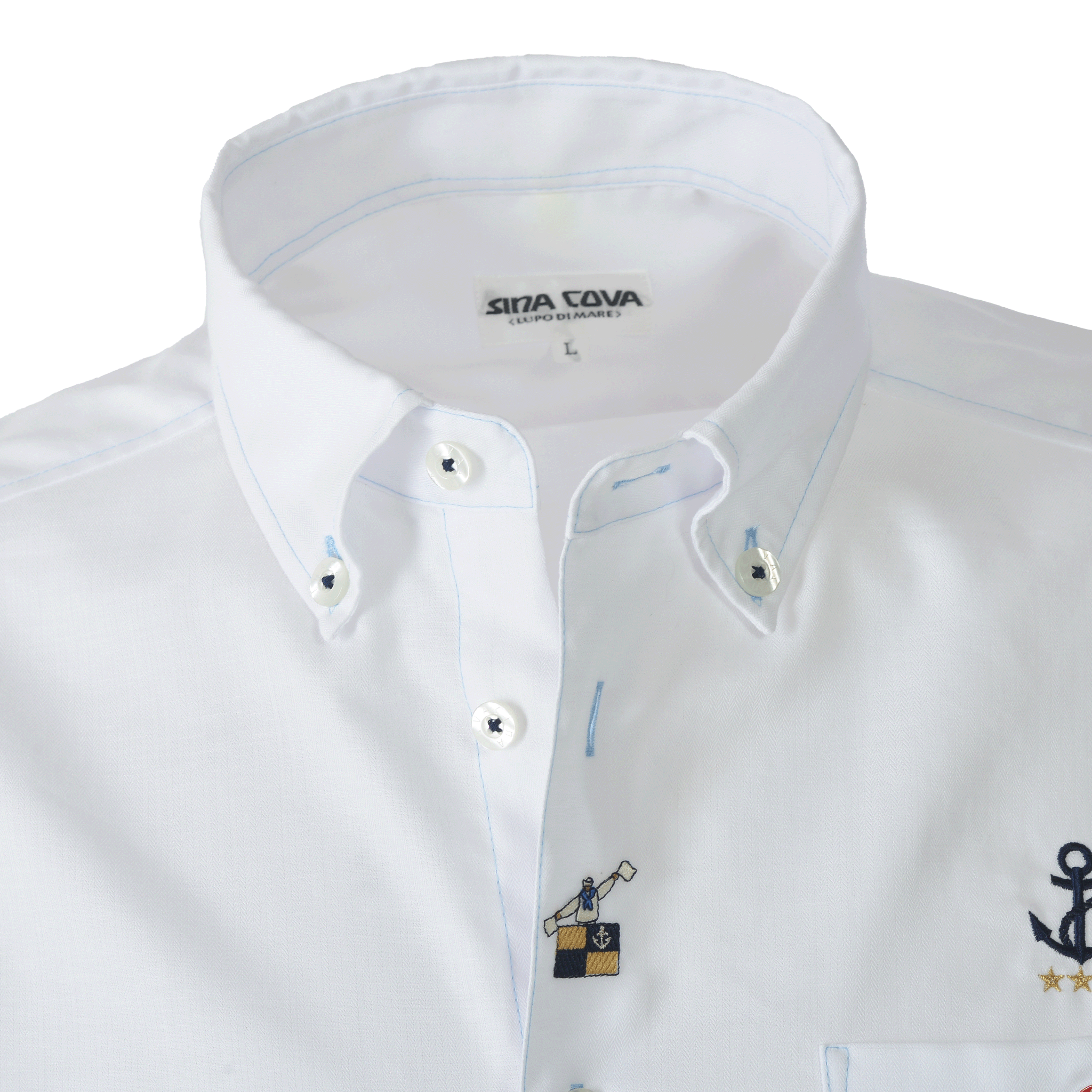 Long-sleeved button-down shirt 26214010