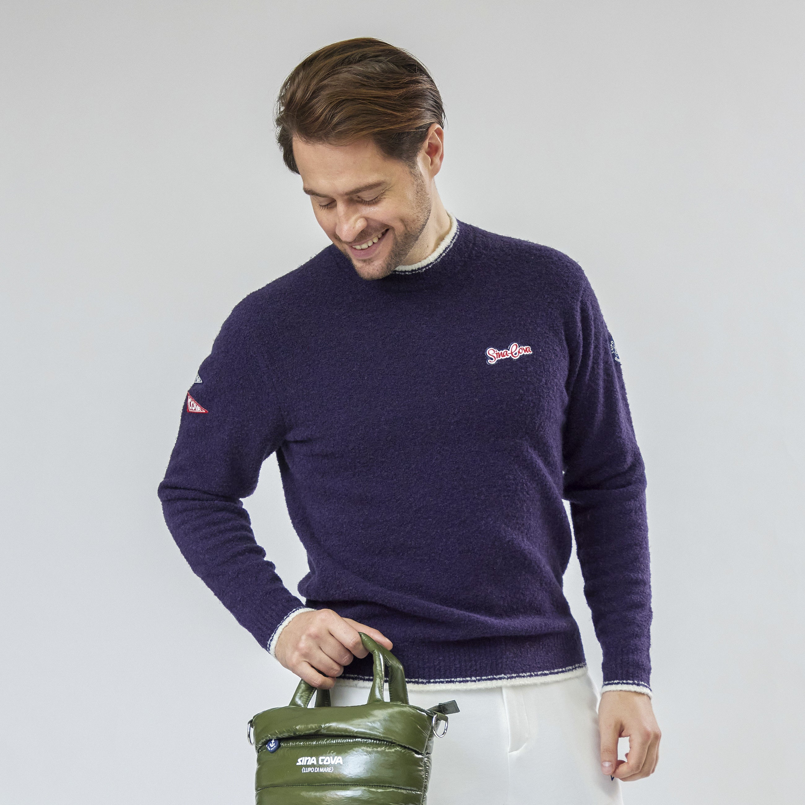 クルーネックセーター 25252020