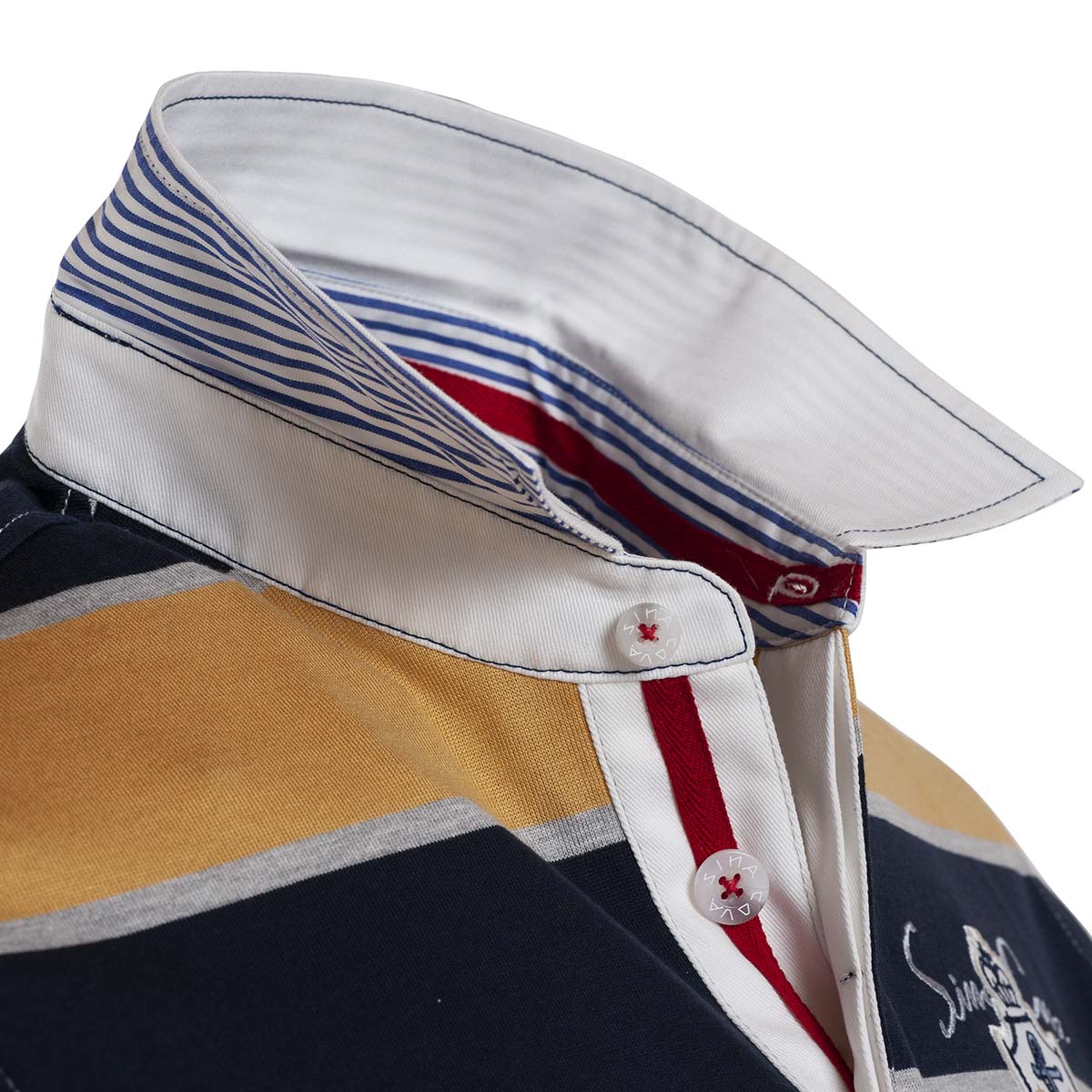 【アウトレット】半袖ラガーシャツ　20110510