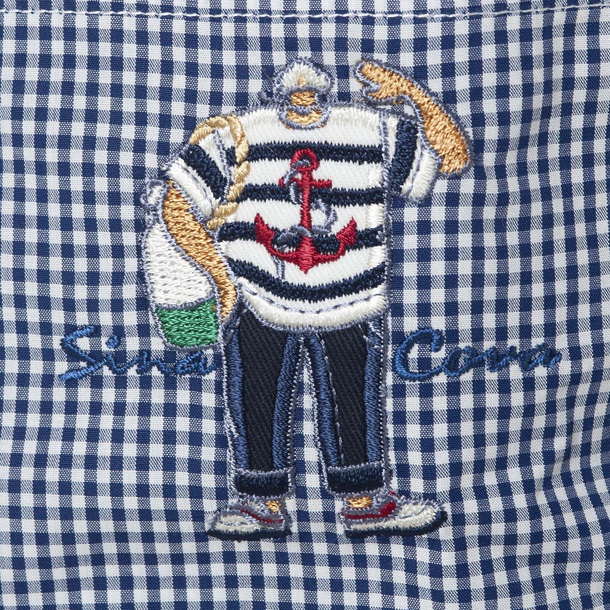 Short -sleeved button down shirt 20124550