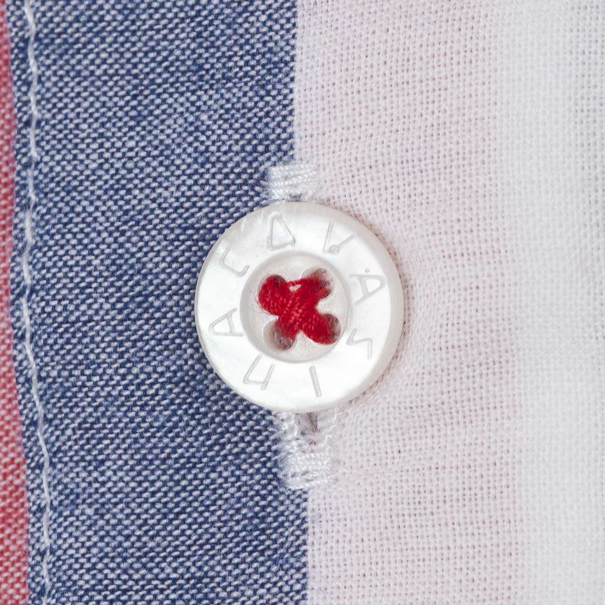 Short -sleeved button down shirt 20124590