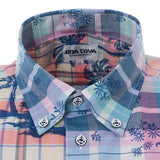 Short -sleeved button down shirt 21124540