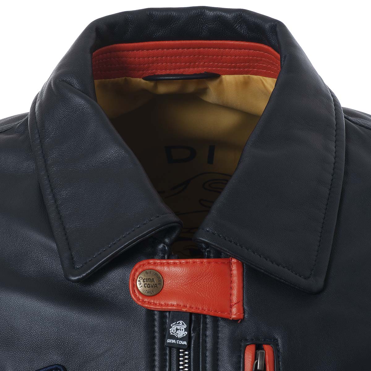 Leather blouson 21223910