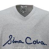 Vネック半袖Tシャツ　22120520 - SINA COVA