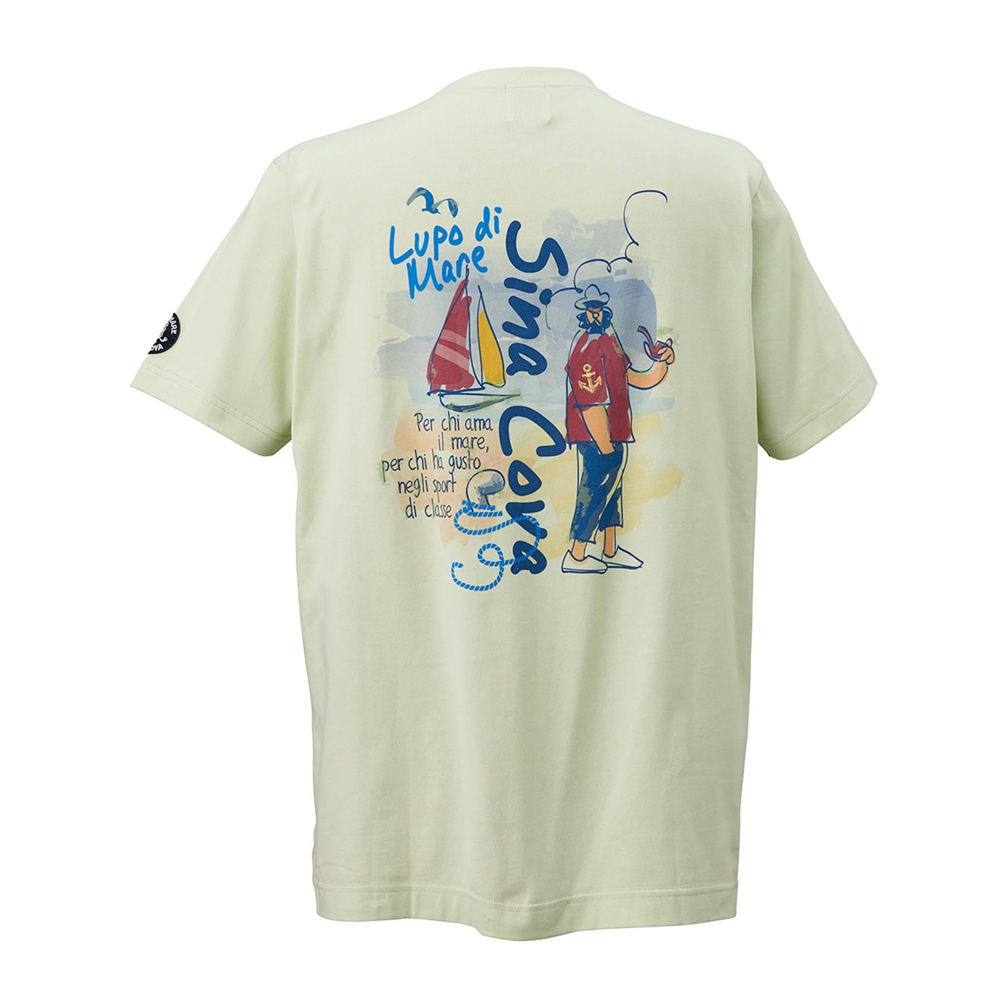 【アウトレット】シナコバ （SINA COVA）バックプリント半袖Tシャツ　22120570