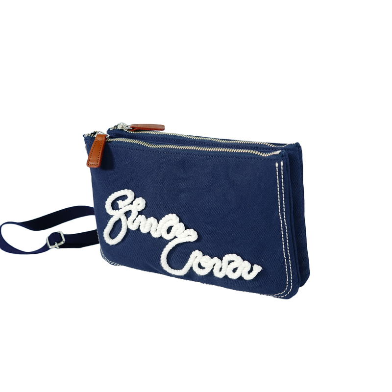 [Official] SINA COVA (SINA COVA) w Fastener shoulder bag gender combined code embroidery design 23177030