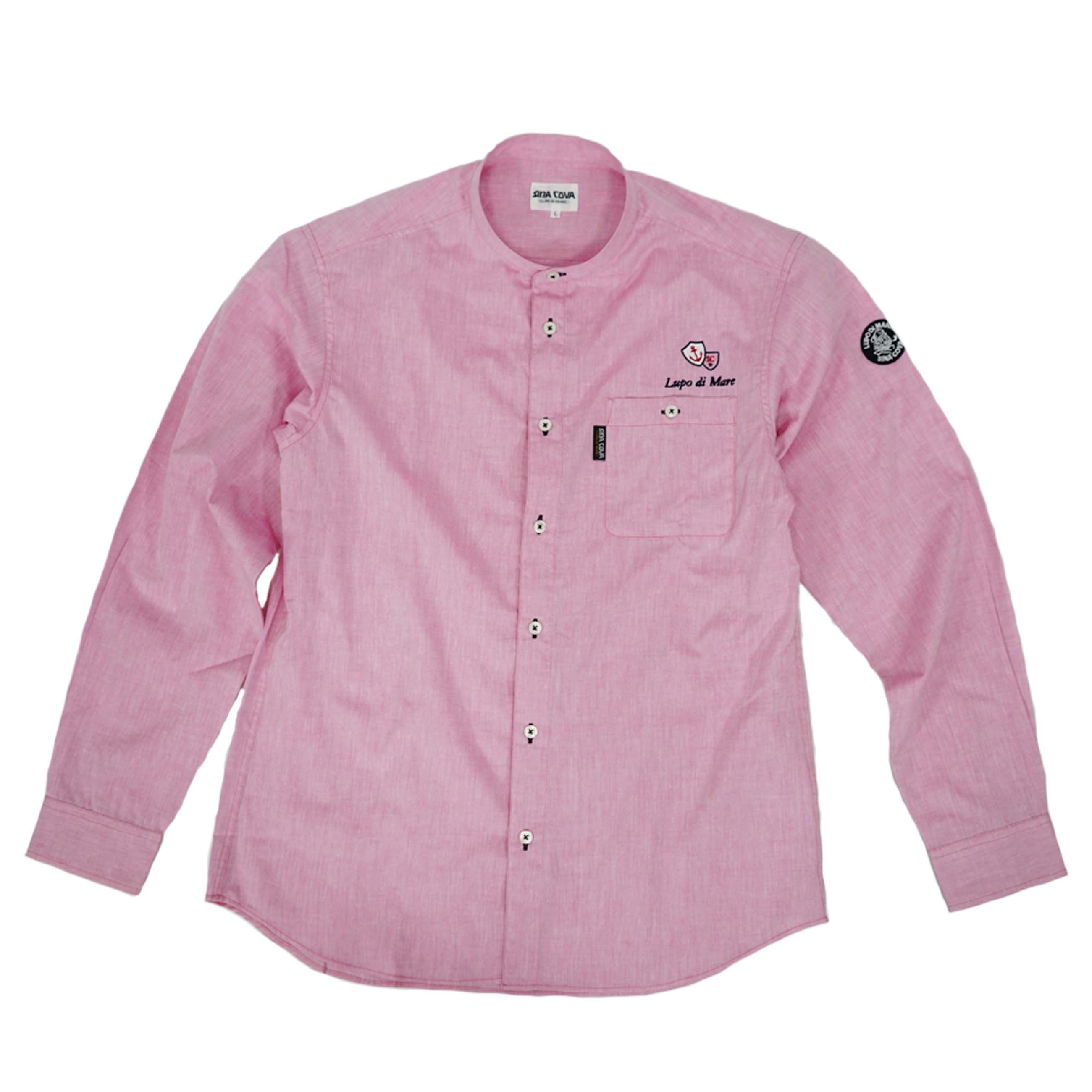 【アウトレット】シナコバ （SINA COVA） バンドカラーシャツ　22124030