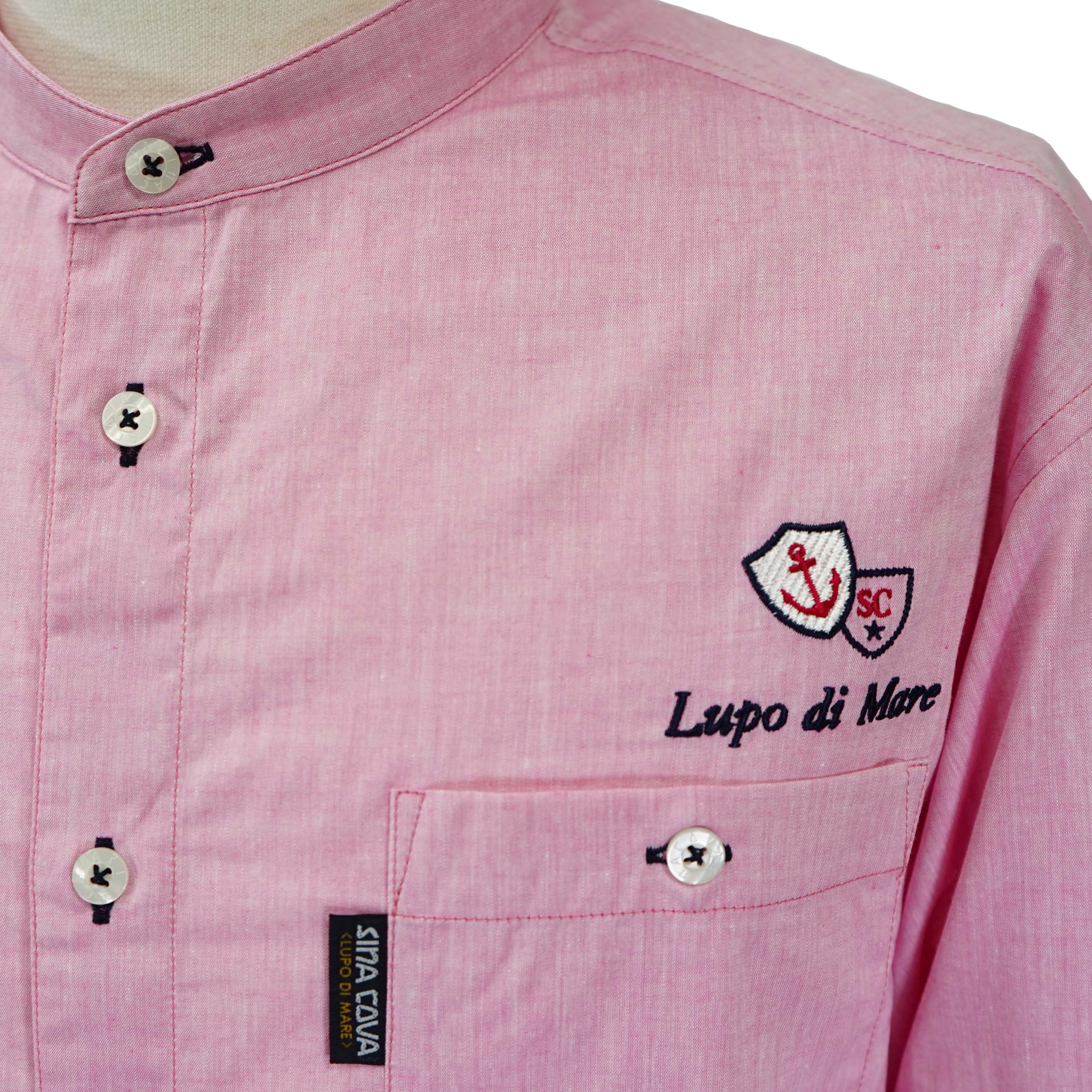 【アウトレット】シナコバ （SINA COVA） バンドカラーシャツ　22124030